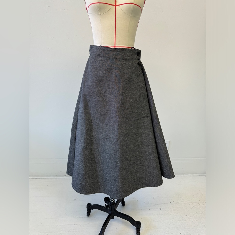 99% new Dior denim skirt